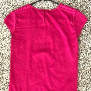 Beautiful chic silk banana republic pink top